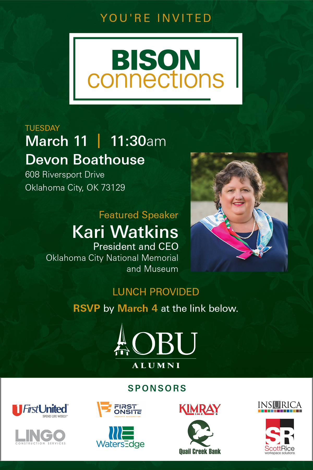 OKC Bison Connections with Kari Watkins